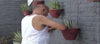 Environment man made his house 'Green House'!!